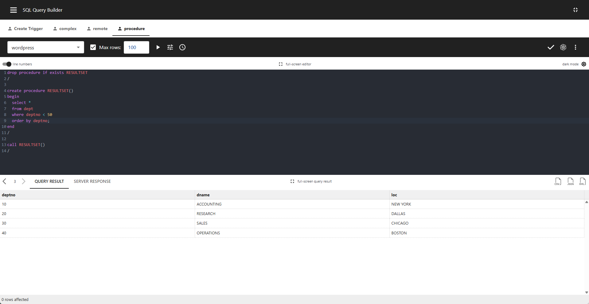 WP Data Access - Query Builder